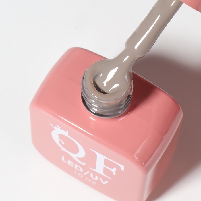 Гель лак для ногтей &laquo;SIMPLE&raquo;, 3-х фазный, 10 мл, LED/UV, цвет серый (111)