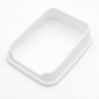 Туалет "Сима Люкс" с бортом 30 х 39 х 19 см, серый