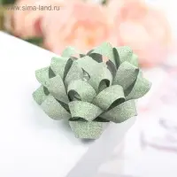 Бант - звезда №7.5, фасовка 8 шт., с блестками, МИКС