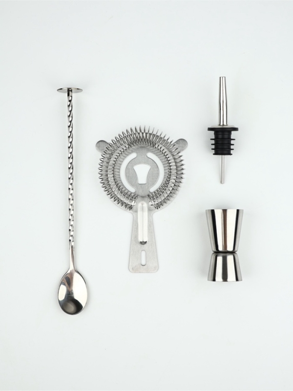 Набор для приготовления коктейлей "Antistress", 5 предметов