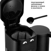 Кофеварка капельная электрическая КТ-7143 (2 в 1) 1600 Вт