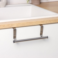 Держатель для полотенец на дверцу &laquo;Классик&raquo;, 23,5&times;7&times;8 см, цвет хром