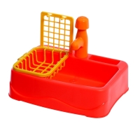 Игровой набор &laquo;Чистая кухня&raquo;, функциональная раковина, посуда, продукты