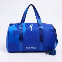 Сумка спортивная &laquo;RUSSIAN FIGURE SKATING&raquo;, 47 x 28 x 24 см, синий