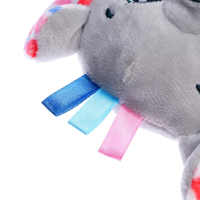 Мягкая игрушка - комфортер &laquo;Слоник&raquo;, серый