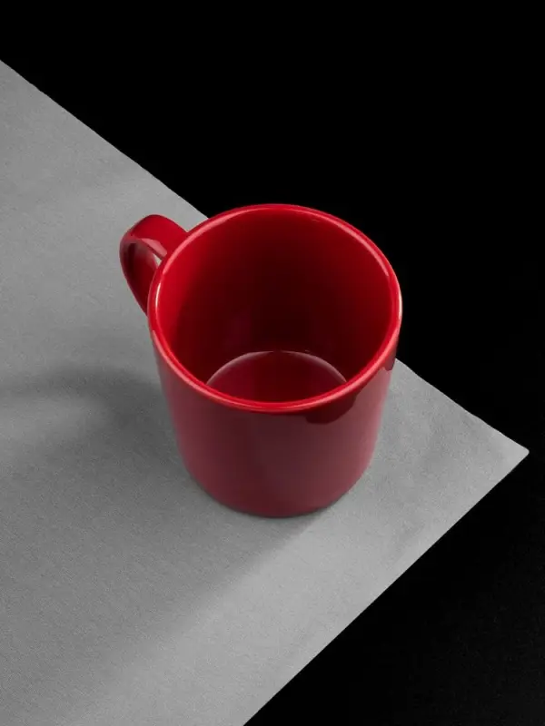 Кружка Valotti Medio, красная