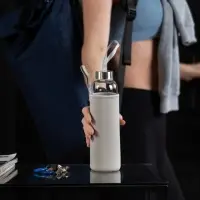 Бутылка для воды Sleeve Ace, серая