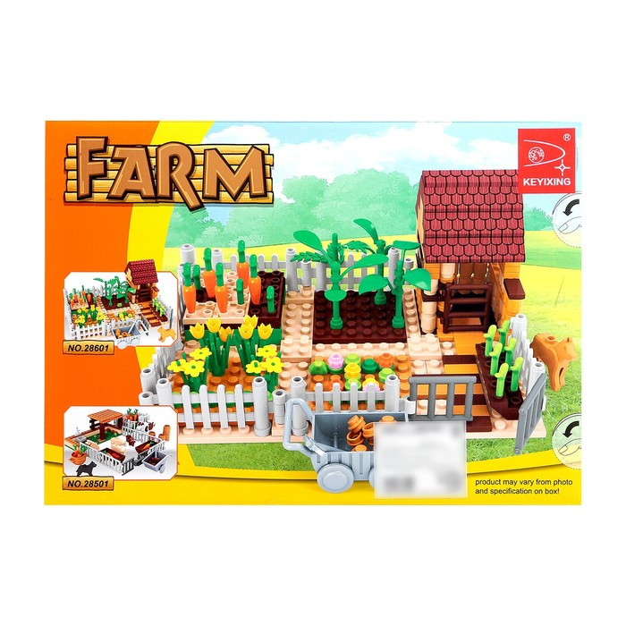 Конструктор Ферма «Садовый участок», 263 детали Конструктор Ферма «Садовый участок», 263 детали