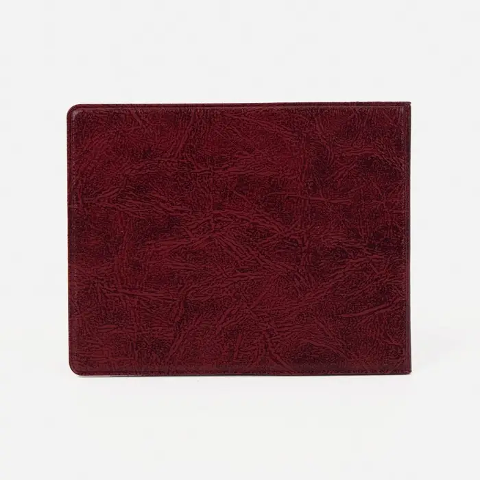 Обложка на студенческий билет, цвет бордовый