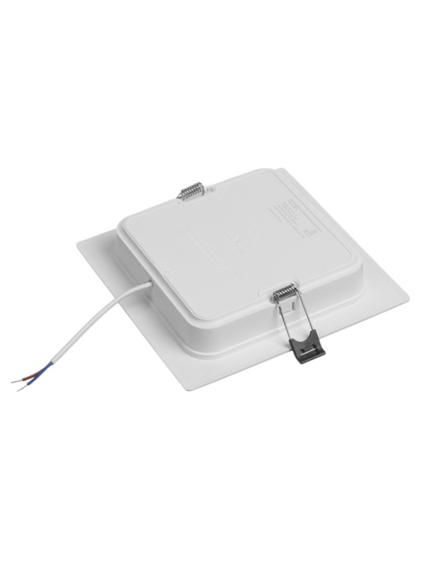 Светильник встраиваемый светодиодный "Даунлайт" 12Вт, 4000K, 1140 Лм, 220В, 150х27мм,квадрат   10532