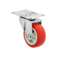 Колесо мебельное, d=50 мм, без тормоза, 4 шт