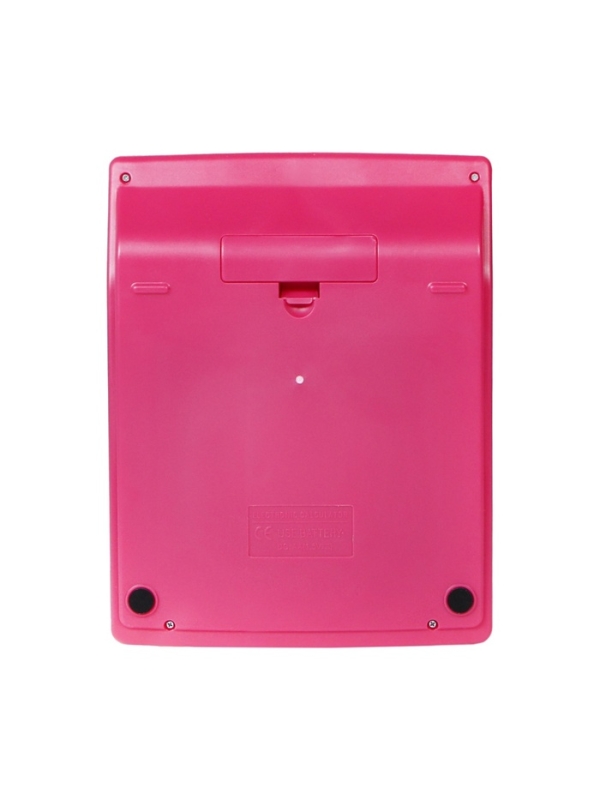 Калькулятор настольный 12-разрядный КК-1200C, белый/бордовый