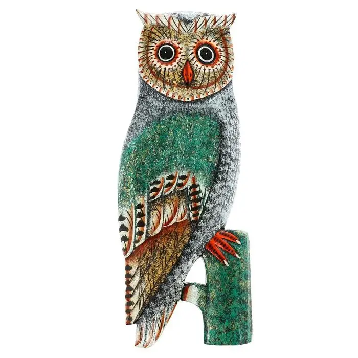 Настенное панно "Сова на ветке" 48х20х2,5 см