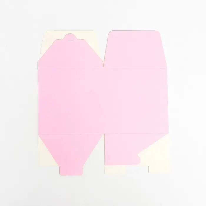 Коробка подарочная складная, квадратная, розовая, 12&times;12&times;12 см