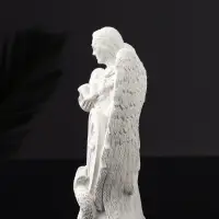 Фигура "Архангел Михаил" 14х9х4 см, натуральный гипс