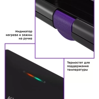 Вафельница электрическая для венских вафель КТ-3611 (3 в 1)