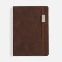 Ежедневник Urban Metal, недатированный, коричневый