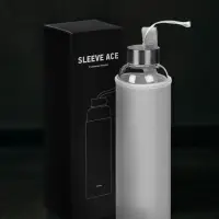 Бутылка для воды Sleeve Ace, серая