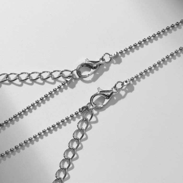 Кулоны «Неразлучники» кукла и платье, цвет розовый в серебре, 40 см Кулоны «Неразлучники» кукла и платье, цвет розовый в серебре, 40 см