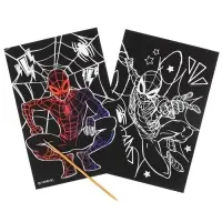 Гравюра детская &laquo;Человек-паук&raquo;, набор 2 шт, 10 х 15 см