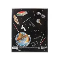 Тетрадь предметная 48 листов в линию, Calligrata &laquo;Доска. Литература&raquo;, обложка мелованный картон