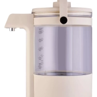 Чайник HYK-G7700 2,5л 2200Вт кремовый (стекло)