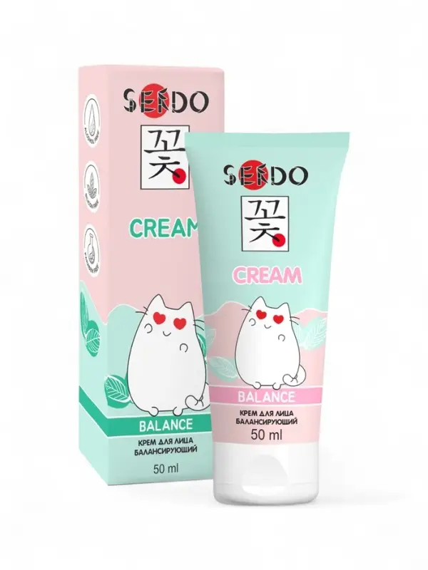 Крем для лица Sendo балансирующий, 50 мл