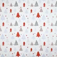 Набор упаковочной бумаги &laquo;Новогодний узор&raquo;,4 листа, 70 &times; 100 см