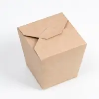 Коробочка для лапши &laquo;ВОК&raquo; сборная, крафтовая, 10 х 10 х 10,5 см