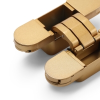 Петля скрытой установки LOCKLAND, 30х110 мм, с 3D-регулированием, цвет матовое золото