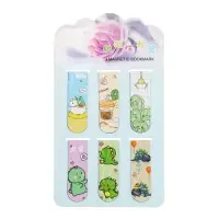 Набор магнитных закладок для книг Calligrata 6 штук, "Дракончики", МИКС