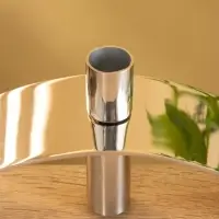 Подсвечник "Блеск" 25х6х10 см, нерж. сталь