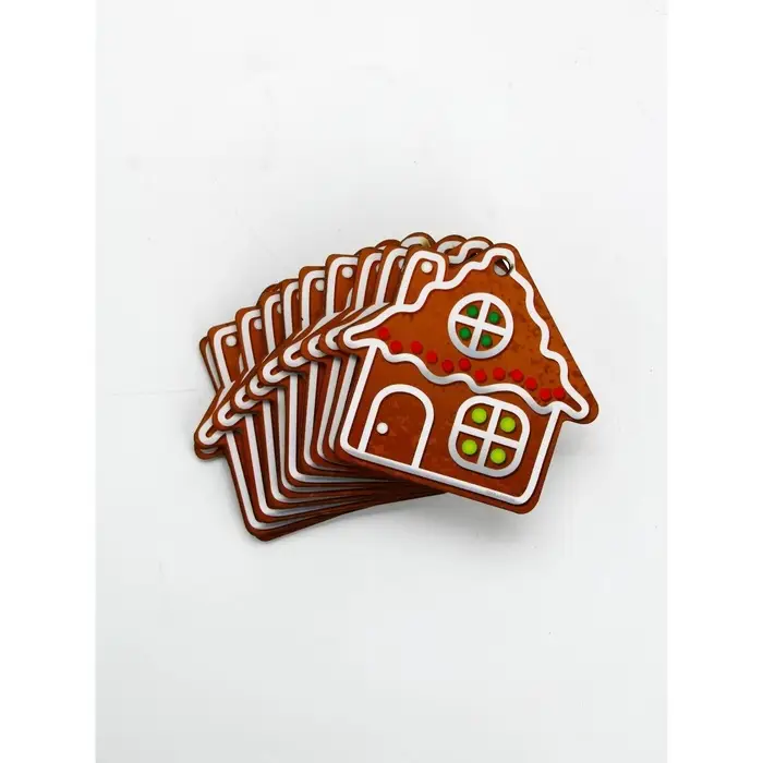 Подвеска деревянная "Домик", 10 шт.