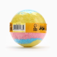 Бомбочка для ванны &laquo;Фруктовая радуга&raquo;, 130 г, аромат тропических фруктов, BEAUTY FOX