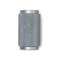 Ручка-кнопка CAPPIO PK331, d=28 мм, цвет графит, 8 шт.