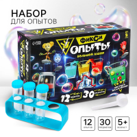 Набор для опытов Фиксики &laquo;Фикси опыты. Большой набор&raquo;, 12 опытов, друзья
