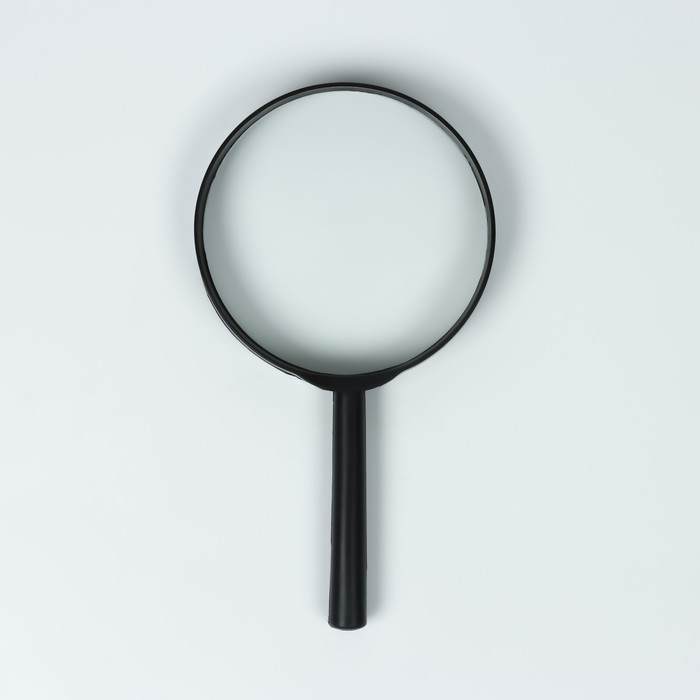 Лупа классическая 3х, d=10см, Мастер К. чёрная