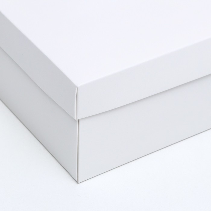 Коробка подарочная складная, упаковка, &laquo;Белая&raquo;, 30 х 20 х 9 см