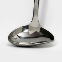 Ложка для соуса из нержавеющей стали Доляна Everyday, 50 мл, 26,5&times;10 см, толщина 3 мм, цвет серебряный