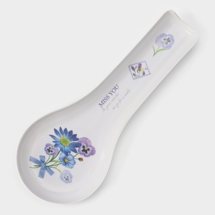 Подставка под ложки &laquo;Изобилие&raquo;, 27&times;10 см, рисунок МИКС