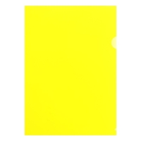 Набор папок-уголков А4, 180 мкм, Calligrata Стандарт, полупрозрачные, 4 штуки, микс