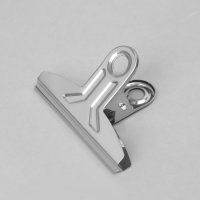 Прищепка металлическая 7,5&times;3,5&times;5 см, (фасовка 20 шт.), цвет хром