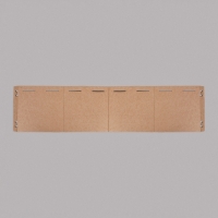 Коробка под торт с окном, белая, 30 х 30 х 30 см