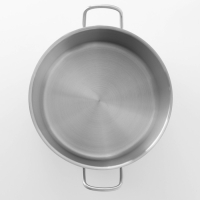 Кастрюля из нержавеющей стали Hanna Kn&ouml;vell с крышкой, 11 л, d=28 см, h=18 см, толщина стенки 0,8 мм, индукция