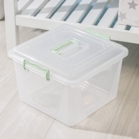 Контейнер для хранения с крышкой &laquo;Комфорт&raquo;, 15 л, 32&times;34&times;22,5 см, цвет МИКС