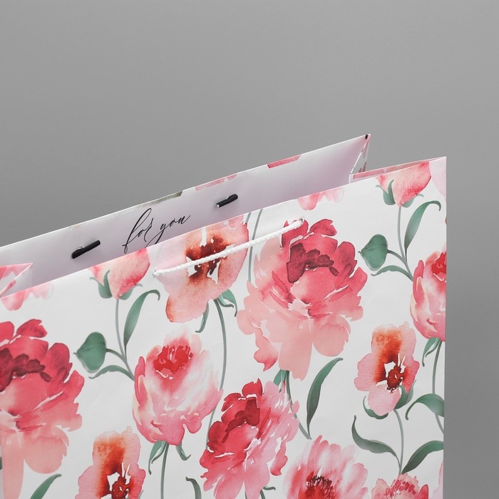 Пакет подарочный ламинированный, упаковка, Present, 40 х 49 х 15 см