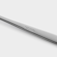 Набор чайных ложек из нержавеющей стали &laquo;Джентри&raquo;, длина 16 см,6 шт, цвет серебряный