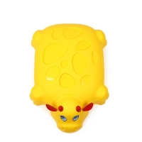 Песочница детская пластиковая, с крышкой, 116 &times; 83 &times; 30 см, &laquo;Коровка&raquo;