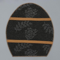 Коврики для ванной и туалета Доляна &laquo;Рыбки&raquo;, 3 шт: 50&times;80 см, 50&times;40 см, 40&times;43 см