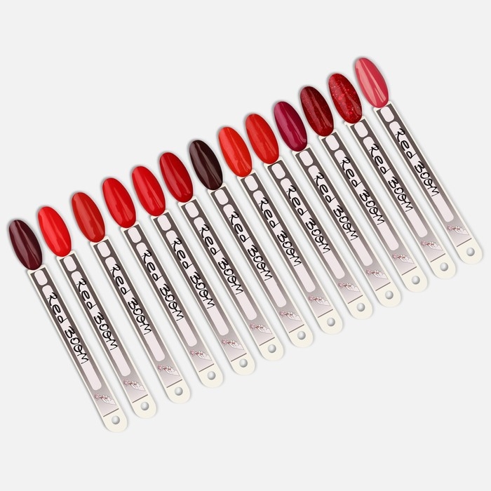 Гель лак для ногтей &laquo;RED BOOM&raquo;, с блёстками, 3-х фазный, 8 мл, LED/UV, цвет (85)